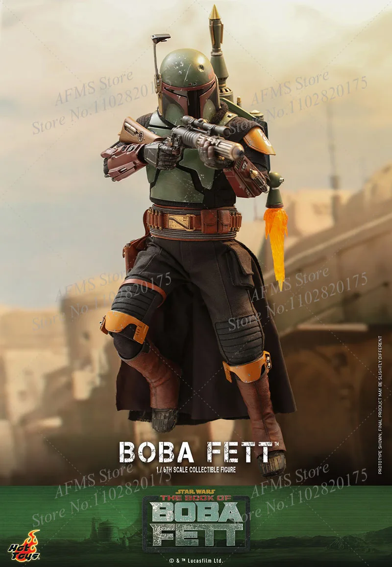 Hot Toys TMS078 1/6 Male Soldier The Book of Boba Fett Star Wars Bounty Hunter Boba Fett 12inch Action Figure model Collection