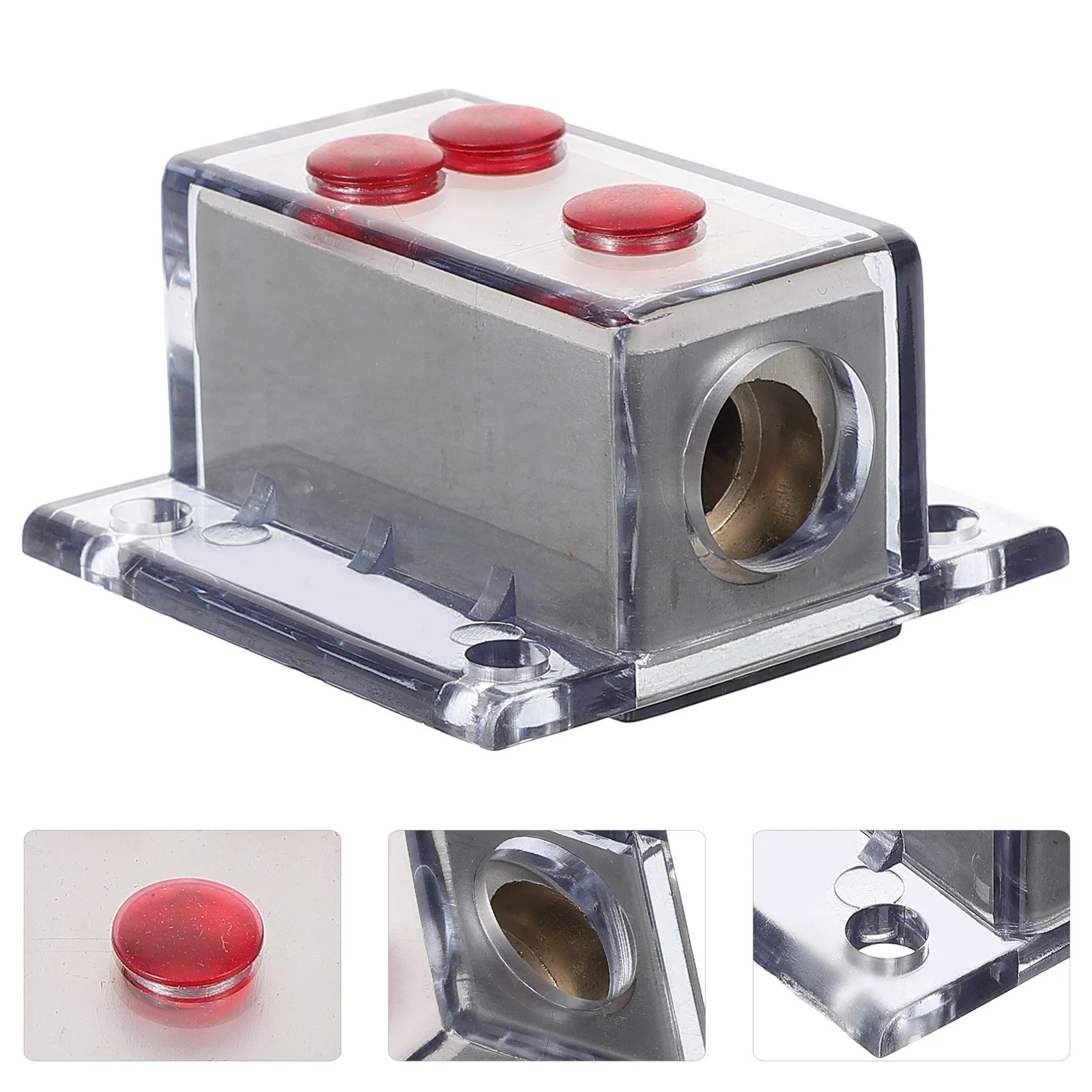 

Power Distribution Block Auto Audio Splitter Car Amplifier Ground Distributor For Truck Boat Marine Audio Systems