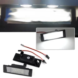 2pcs For BMW E81 E87 E63 E64 F20 F12 F13 Z4 E85 E86 E89 K48 F06 MINI R55 R55N R60 R61 LED Number License Plate Light Lamp