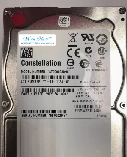 500g-sata、7200-rpm、st9500530ns、25インチサーバー用sataサーバー