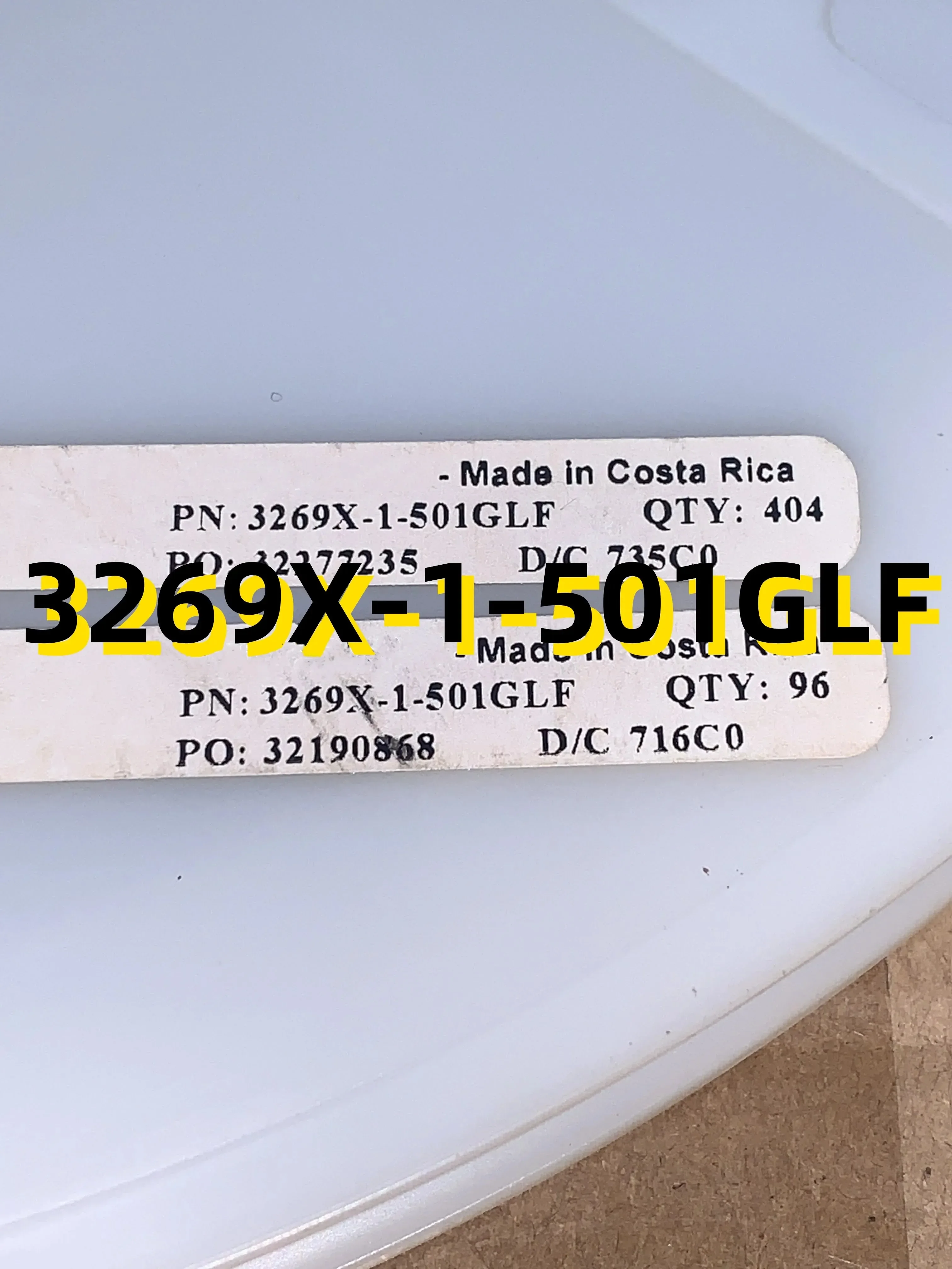 

Совершенно новый оригинальный 3269X-1-501GLF