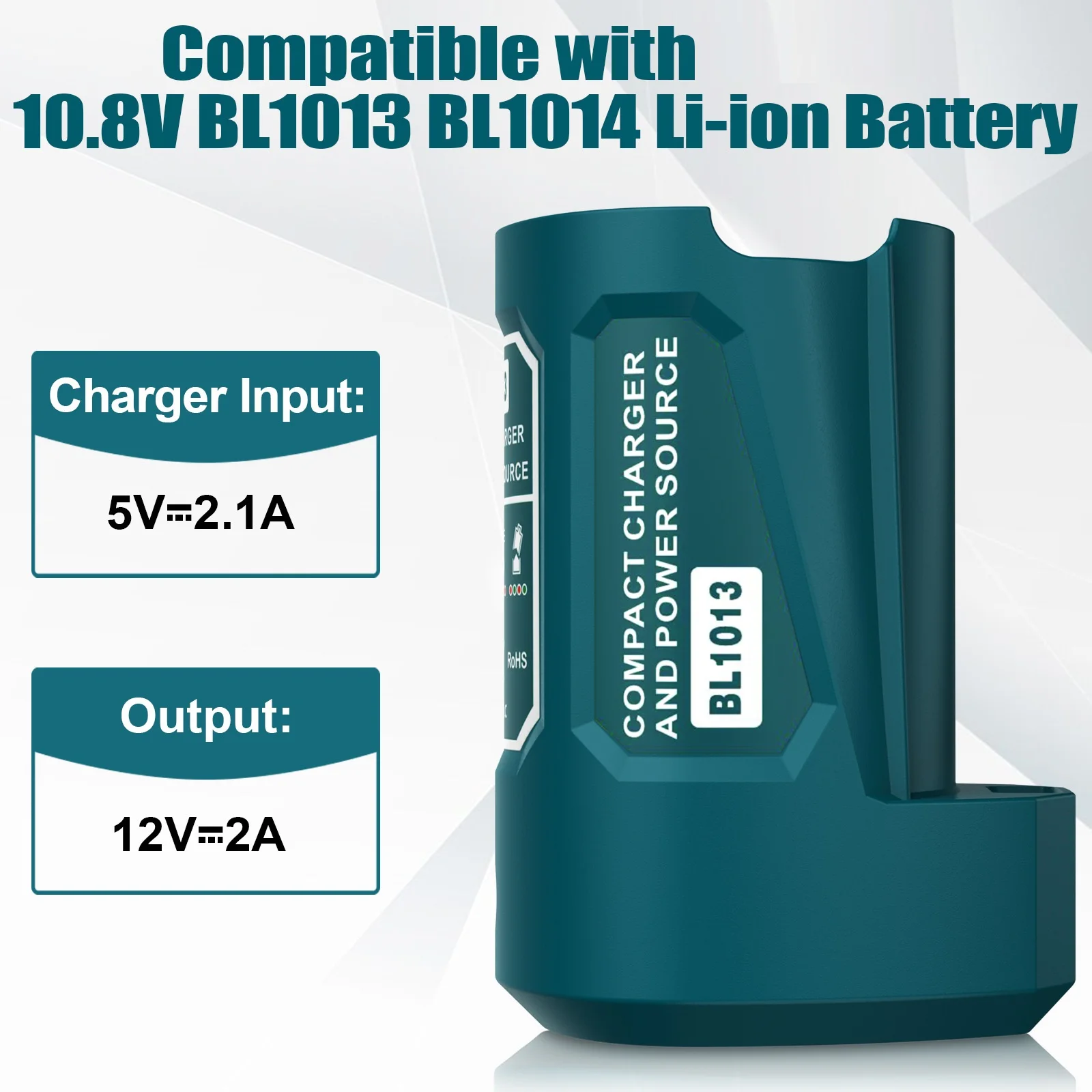 

Battery Charger Adapter with Type C USB Power Source Compatible with For BL1830 BL1840 48591201 for Efficient Charging
