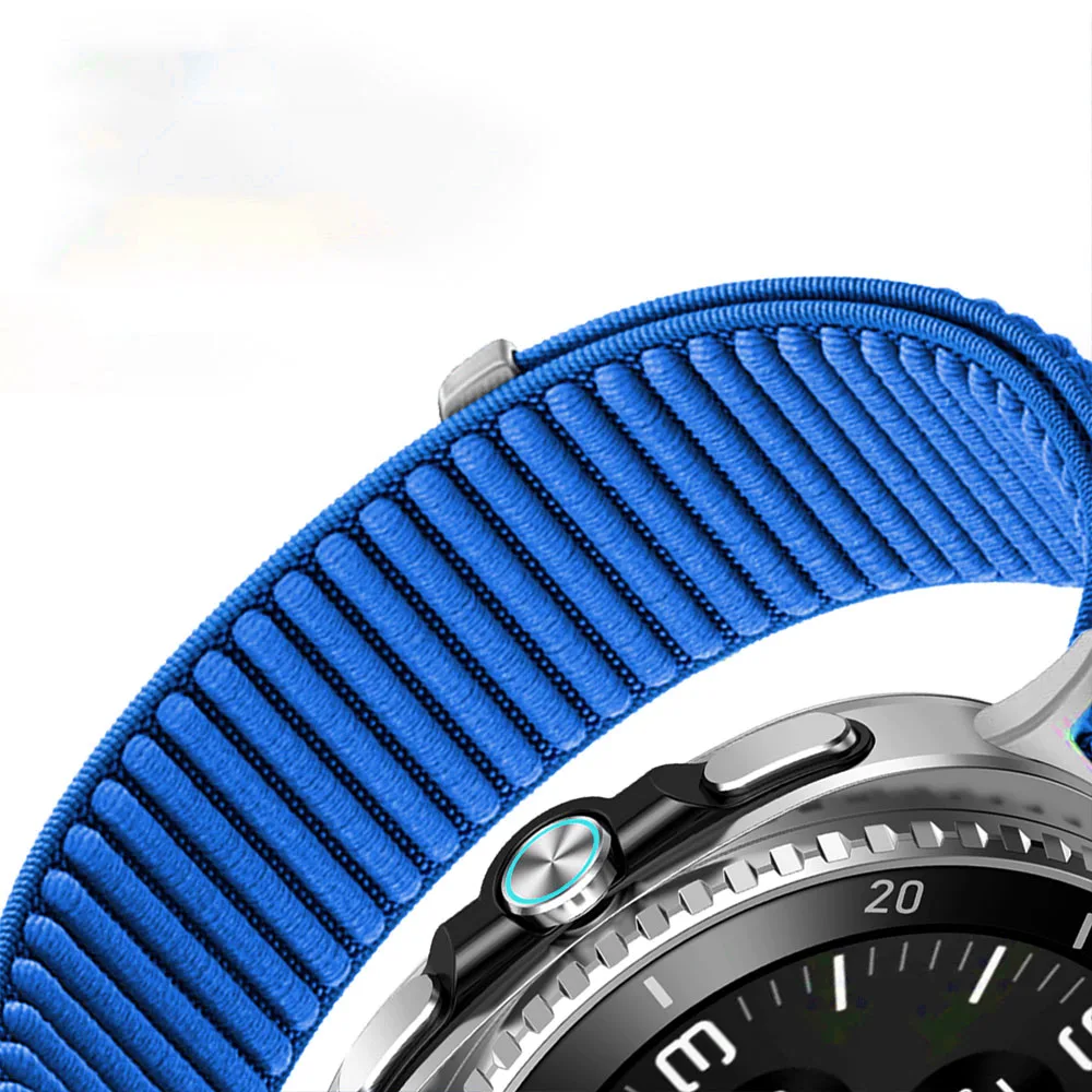 Tali Nilon Olahraga untuk Jam Tangan Samsung Galaxy 8/8 Gelang Asli Klasik Korea untuk Jam Tangan Galaxy 8 44Mm 40Mm Gelang Jam Tangan