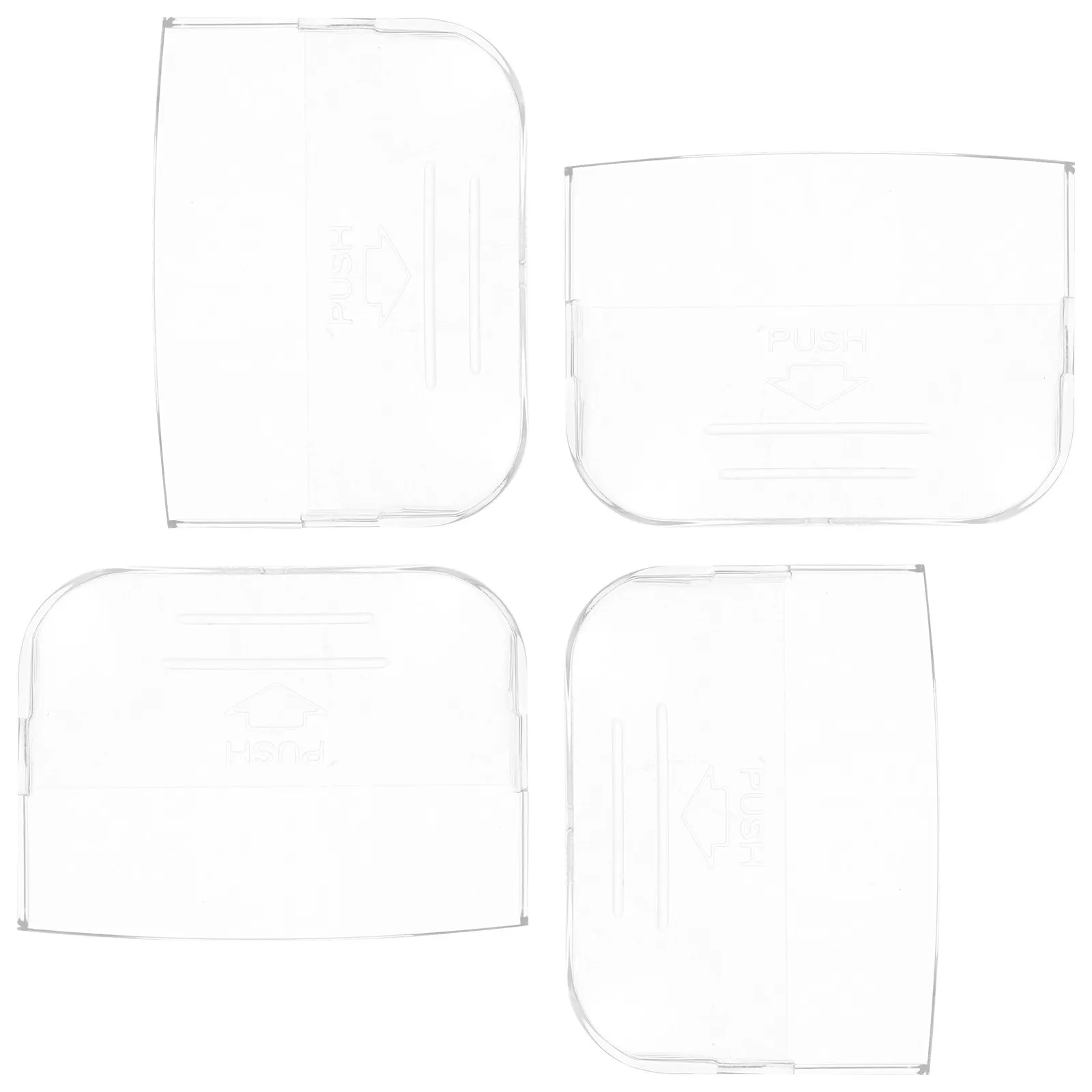 4Pcs Rice Cooker Condensation Cups Clear ABS Water Collection Set for Cooking Steam Management Universal Replacement Accessories