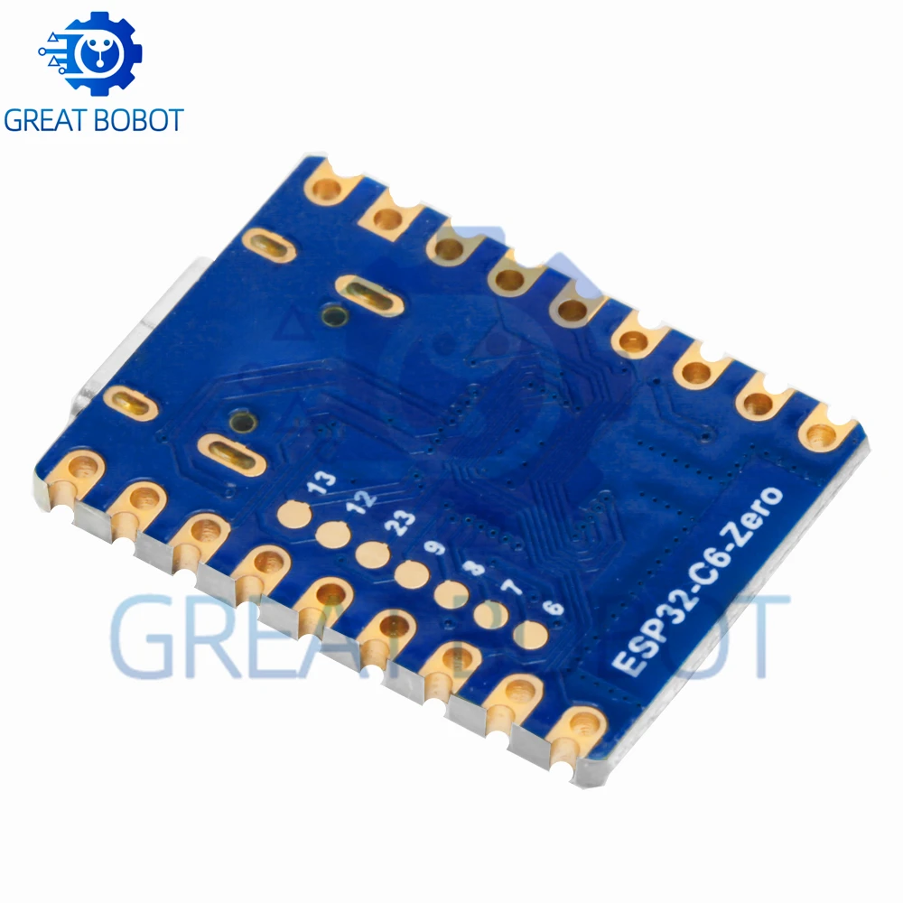 ESP32-C6 Zero Super Mini Development Board Based on ESP32-C6FH8 8MB Flash 2.4G ceramic antenna WiFi 6 Bluetooth 5 Module