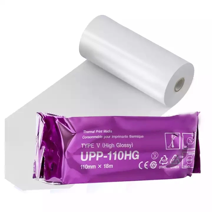 S-O-N-Y 10xRolls 110mm*18m UPP 110HG UPP-110HG Compatible Video Printer High Brightness Thermal Paper