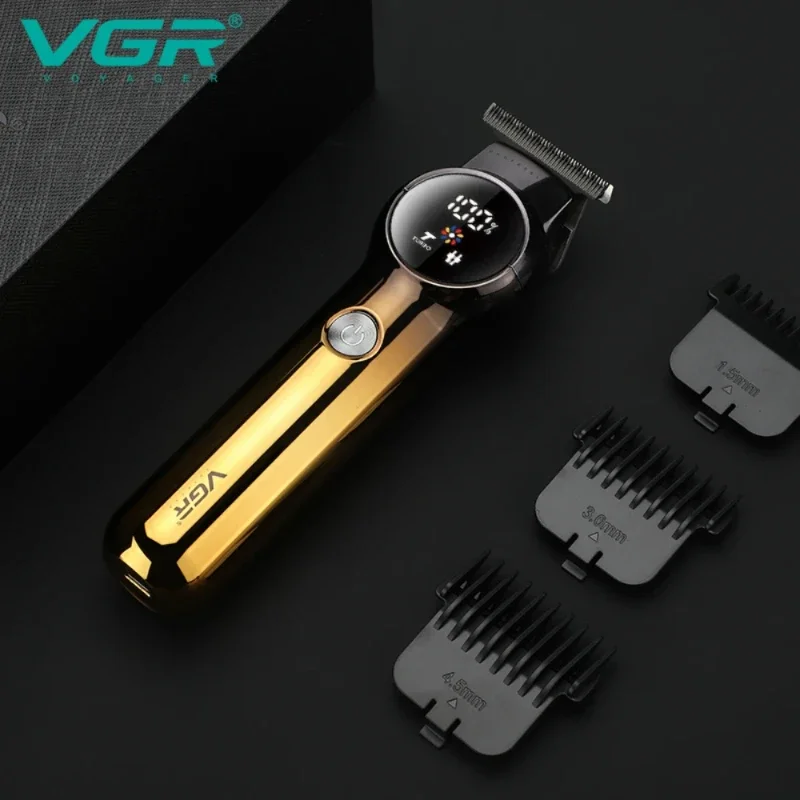 

VGR Hair Clipper Electric Hair Trimmer Professional Barber Hair Cutting Machine Cordless Haircut Zero Cutting Machine V-989