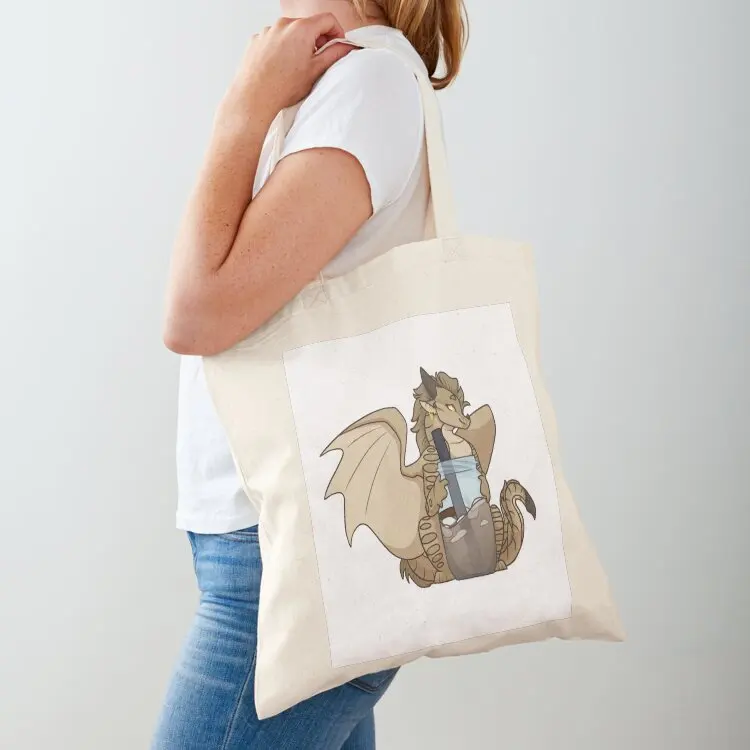 

Queen Thorn with Iced Coffee Tote Bag Women's shopper bag personalized tote Gift bag Shopper handbag
