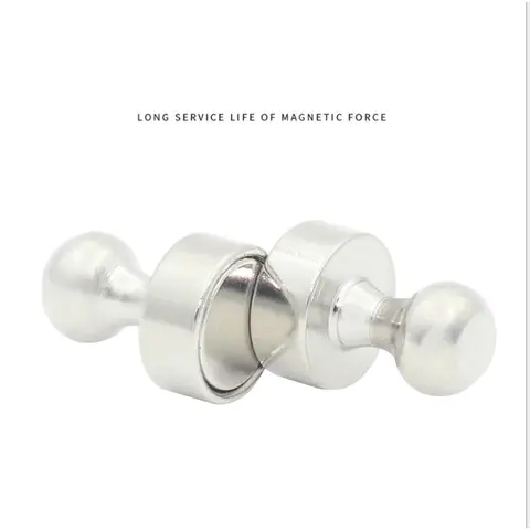 17x5 svarta magneter runda ferritmagneter starka magnetiska höghållfasta kylskåp gör-det-själv svarta ferritmagneter 17x5mm 6 best sales stiftmagnet - №4