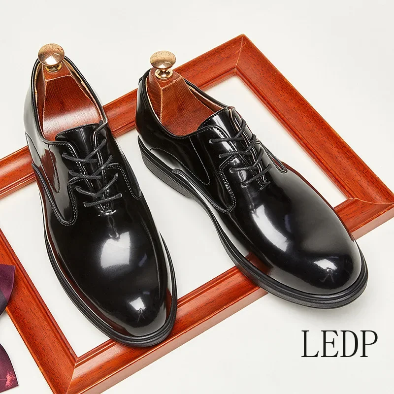 

Men's Genuine Leather Soft Soled Formal Leather Shoes Business Oxford Shoes Suitable for Men's Formal Gentlemen's Shoes