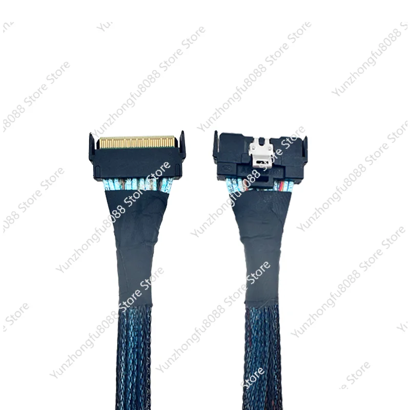 

PCIe 5.0 MCIO 8i To Two U.2 SFF-8639 Cable