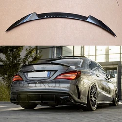 For Mercedes-Benz CLA W117 CLA180 CLA200 CLA250 CLA260 CLA45 Gloss black Rear Trunk Wing Spoiler 2014 - UP