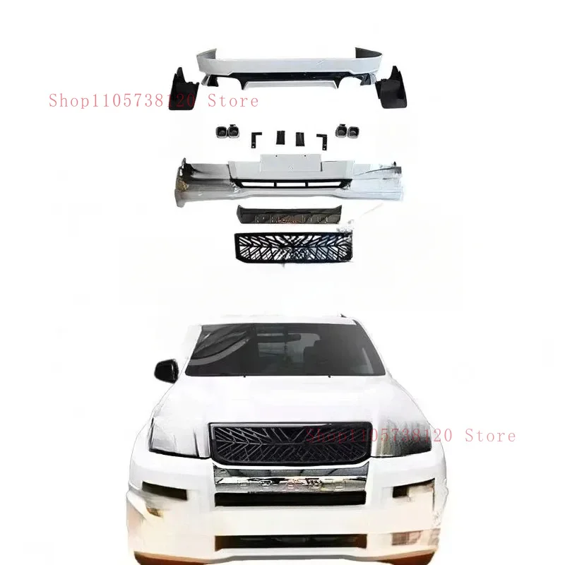 Factory Hot Selling Maictop New Standard Body Kit Set Car Accsori Facelift Front Rear BumperNeutral Packing