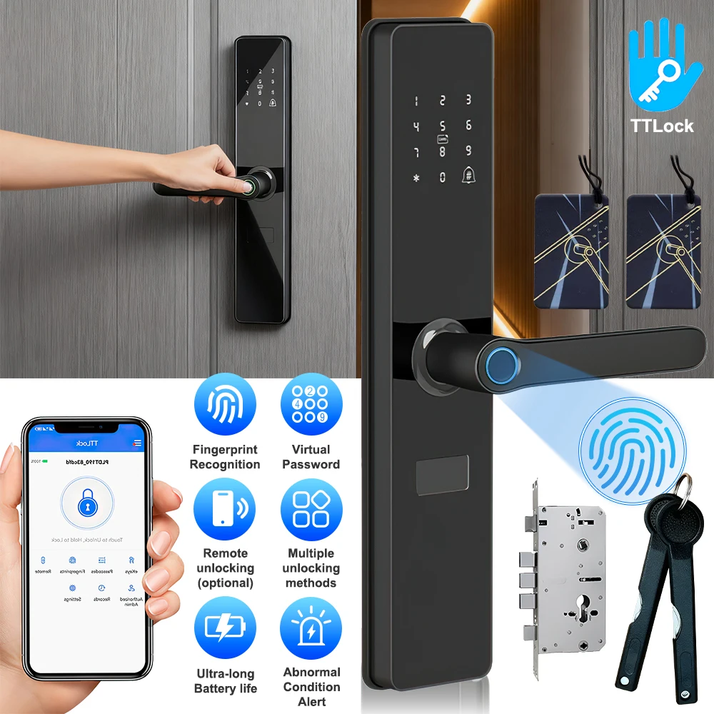 Slimme deurslot TTLock-app Vin - Home Office Immigration recensie en prijs