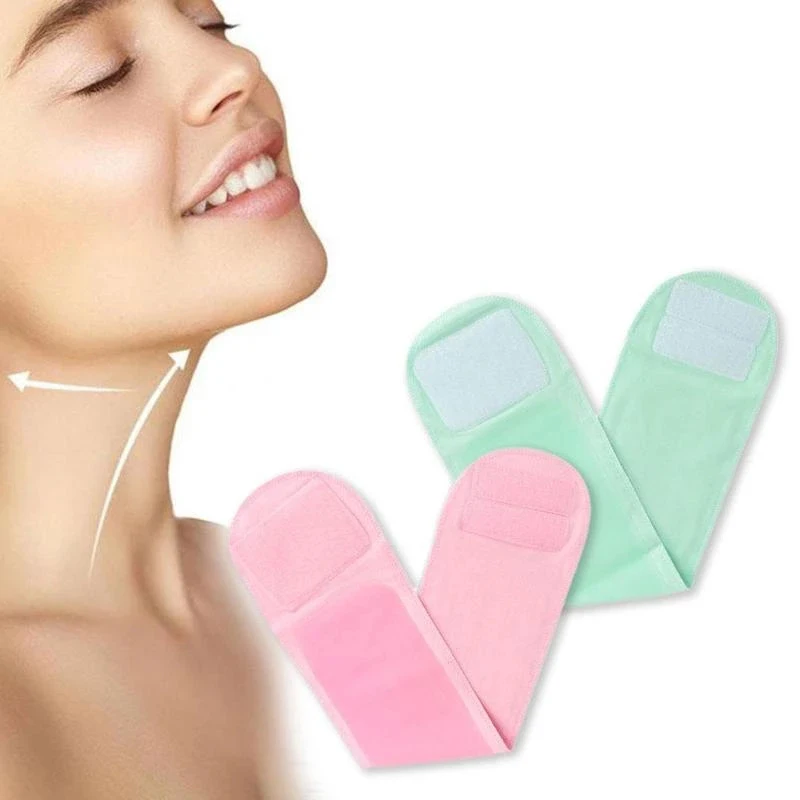 1pcs Silicone Neck Pad Neck Tape Tighten Gel Spa Neck Mask Moisturizing Nourishing Neck Lift Anti Wrinkle Skin Care Color Random