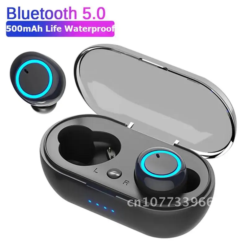 

Wireless In-Ear Touch Control Headphone Mini Stereo Headset Bluetooth Earbuds 5.0 Select Songs for all phones