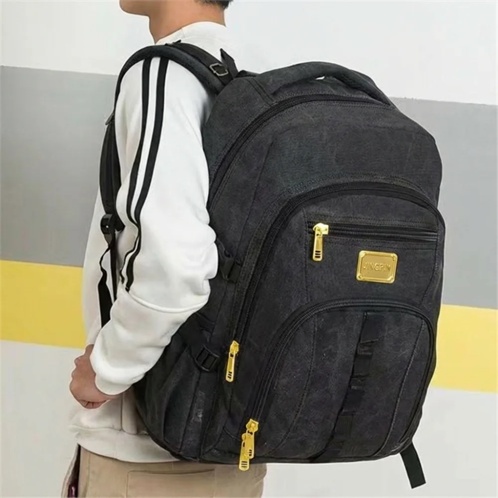 

Новый вместительный туристический рюкзак, утолщенный, износостойкий, школьный рюкзак, 50 л, для походов и активного отдыха