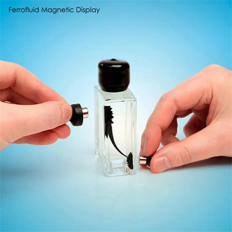 Security Magnetic Bottle Magnetic Fluid Magnetic Fluid Toy Decorative Crafts Creative Stress Relief Toys White Bottle Fun