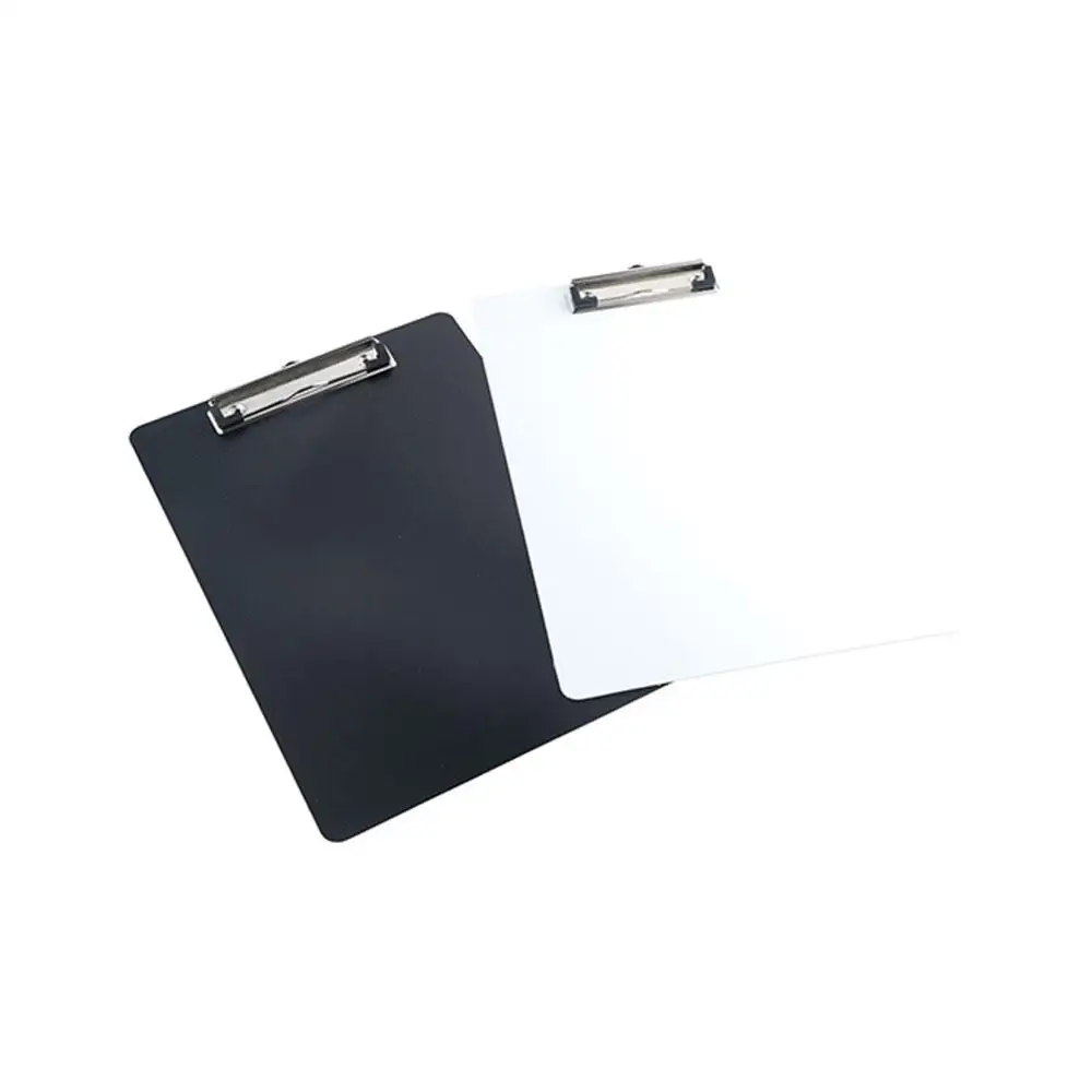 Dengan Profil Rendah Klip Emas A4 Menulis Clipboard Menulis Lembar Pad Menulis Tablet A4 Kertas Organizer Folder Dokumen Tembus Pandang