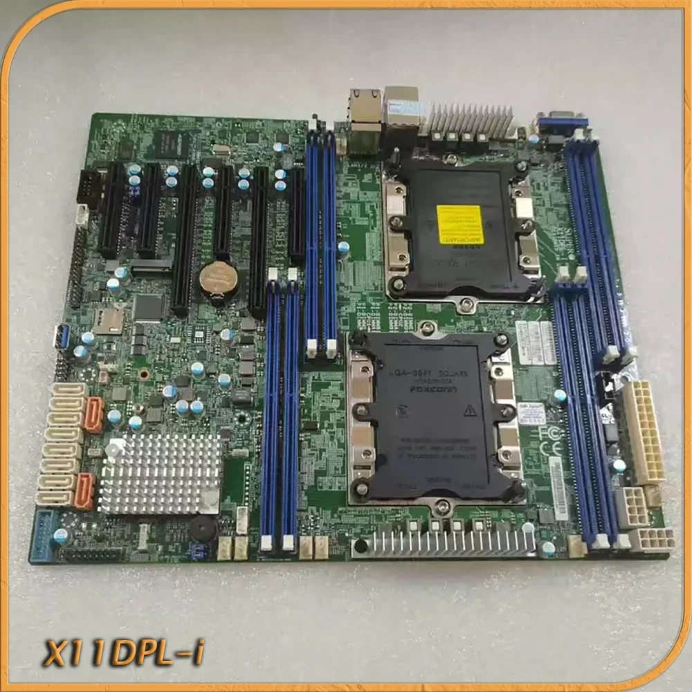 

X11DPL-i Dual Channel For Supermicro XDual Channel Server Workstation Motherboard 3647 Pin DDR4 Memory C621 ATX