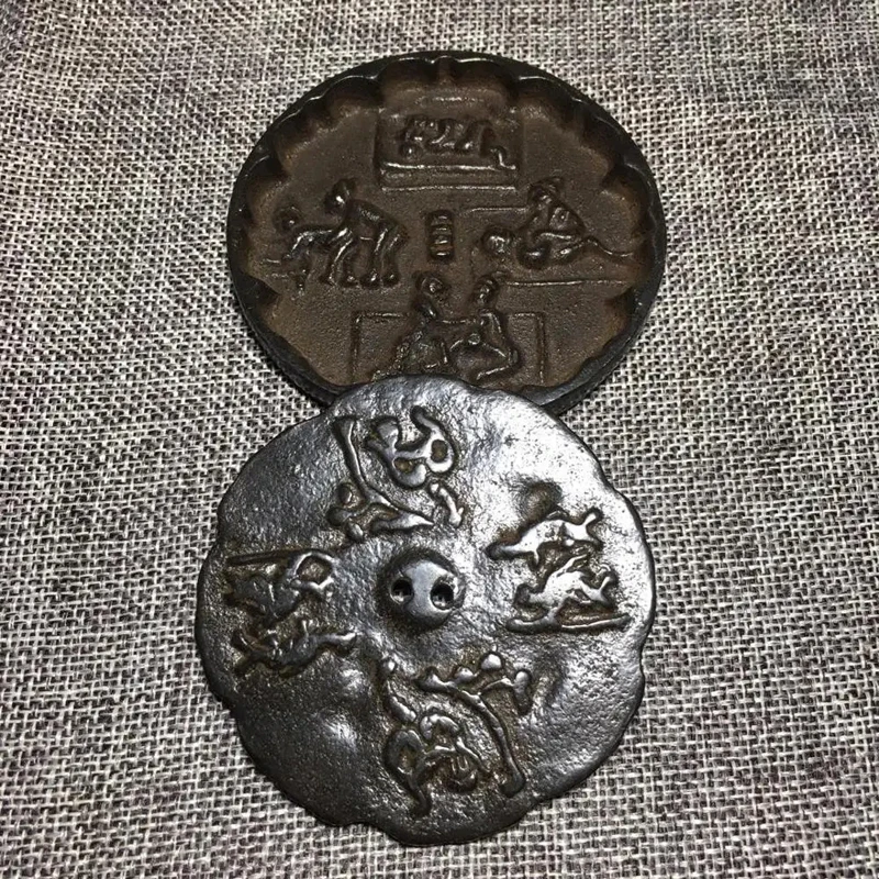 

Ancient Chinese copper Coin collectible auspicious Feng Shui brass money Spend money (Wind flower snow moon)