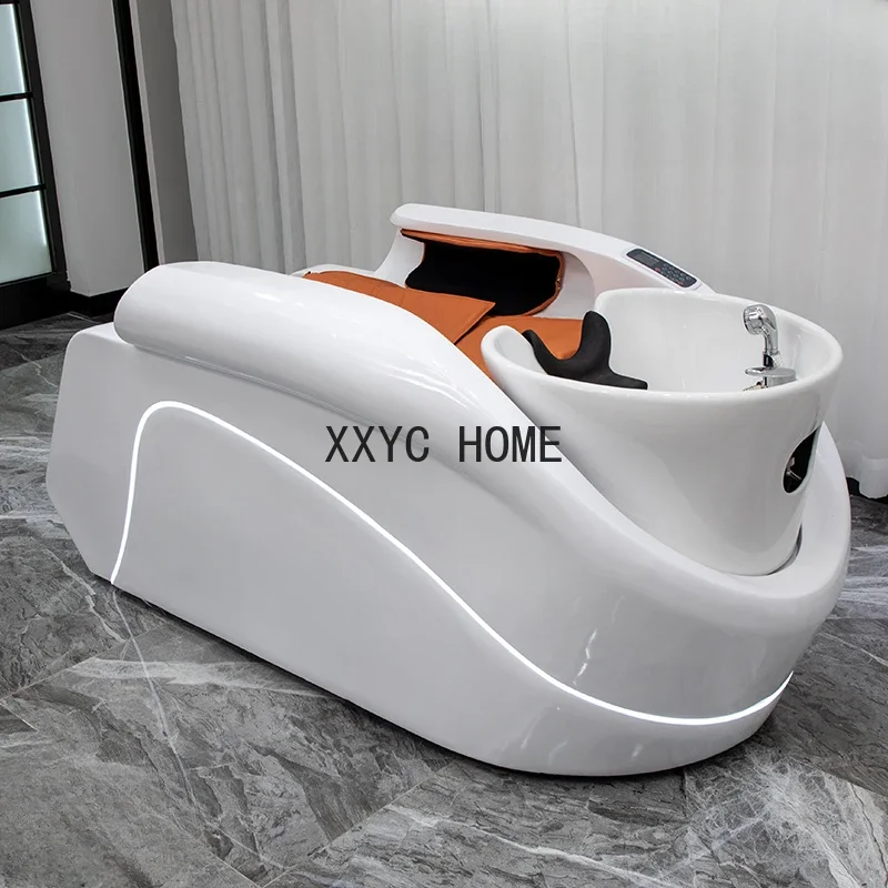 

Hairdressing Hair Tray Shampoo Chairs Luxury Hairdressing Washbasin Chair Beauty Basin Massage Bed Cadeira Styling Bowl