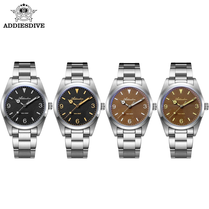 

ADDIESDIVE Fashion 36mm Women's Watch Sports 100m Waterproof Stainless Steel C3 BGW9 Super Luminous Luxury Women Watches New