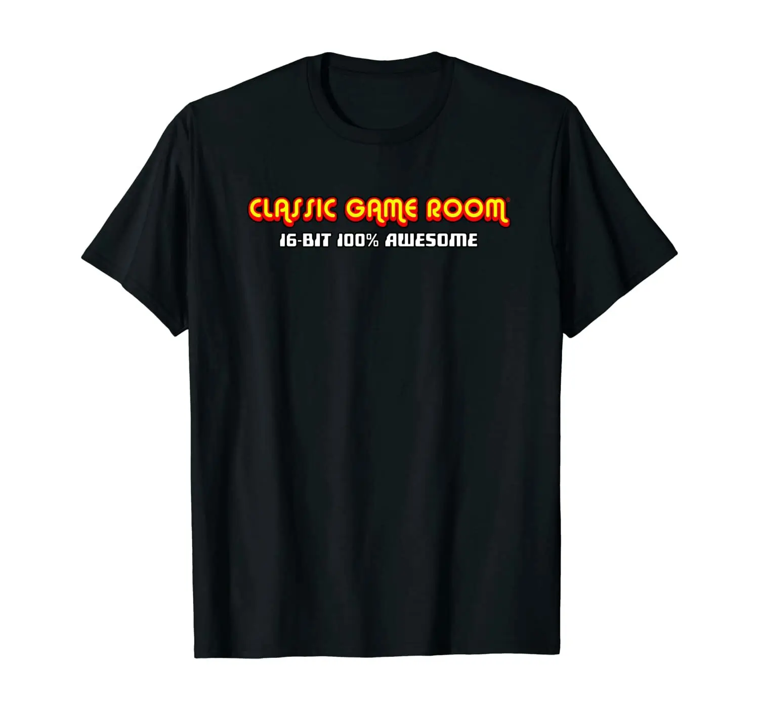 16-Bit 100% Awesome T-Shirt by Classic Game Room | 5 Colors Official CGR
