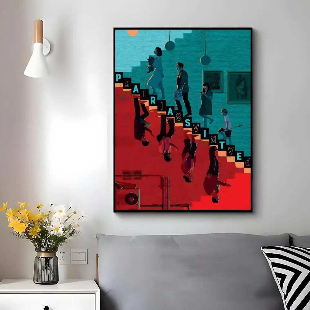 Thriller movie Parasite Poster Wall Ornament Home Decor Young Decor Fans