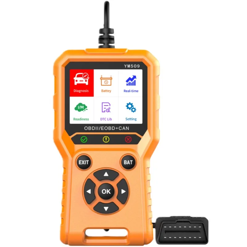 YM509 Car Fault Diagnostic Tool, Automotive Diagnostic Scanner, OBD Car Diagnostic Tool, OBD Scanner