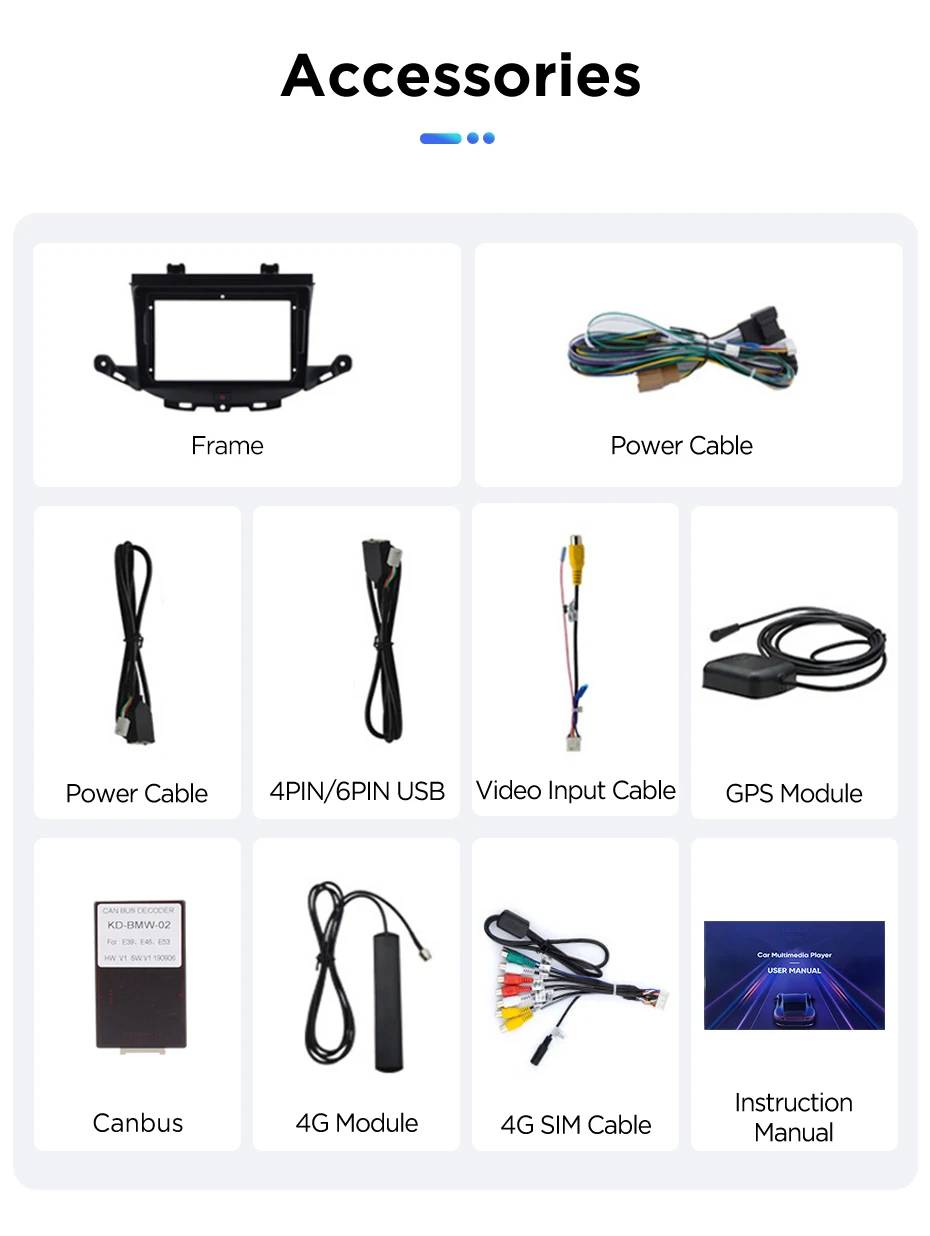 Junsun Android 15 Kabelloses CarPlay Android Auto Autoradio für Opel Astra K 2015-2019 GPS-Navigation Multimedia-Player WiFi 4G DSP RDS Bluetooth Split-Screen IPS Touchscreen Stereo-Headunit – Detail 21