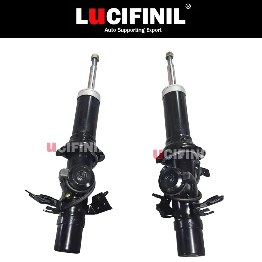 LuCIFINIL Pair Rear Air Suspension Shock Strut With Sensor For Infiniti FX50