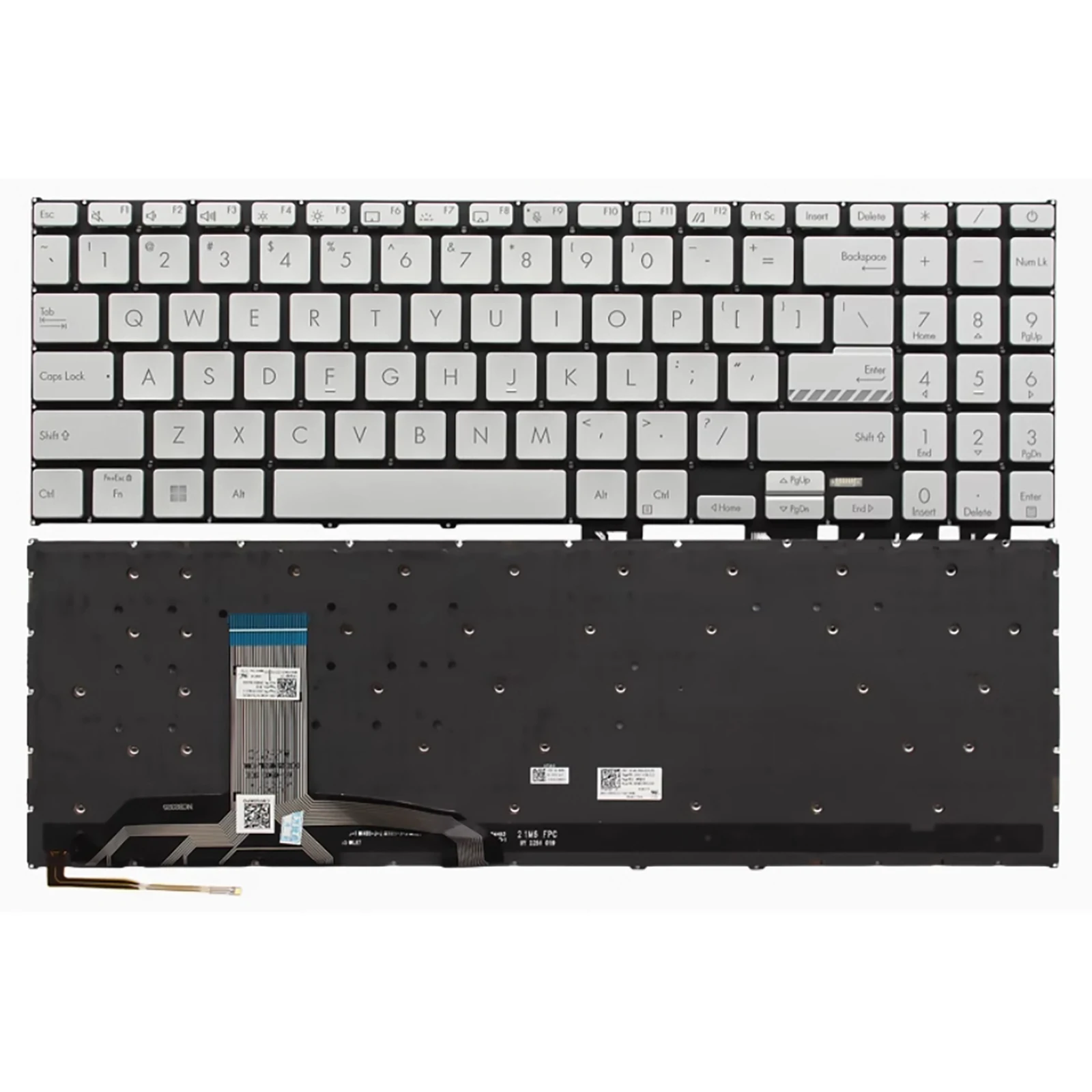 US for ASUS Fearless 15 16 X1504 F1504 X1505 M1505 X1603 X1602 ZA Laptop Keyboard