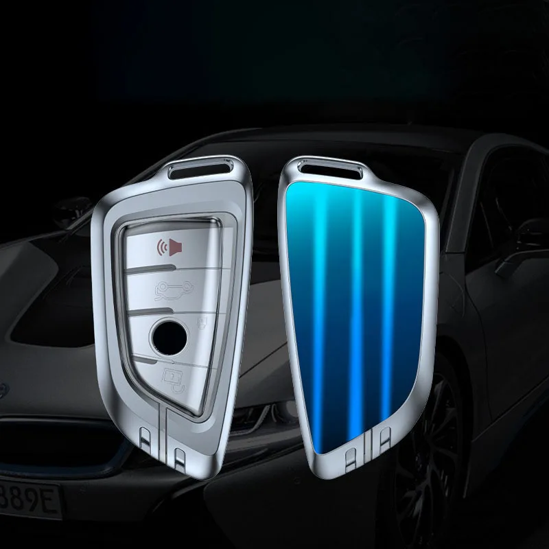 

For BMW X1 X3 X4 X5 X6 F15 F16 G30 G20 3 5 7 Series G01 G02 G05 G11 G32 F48 F39 Zinc Alloy Car Remote Key Case Cover Shell Fob