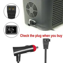 Car Refrigerator Power Cord DC Cable Connector Cable For All Car Cooler Box Mini Fridge Connection Lead Cable Wire Plug