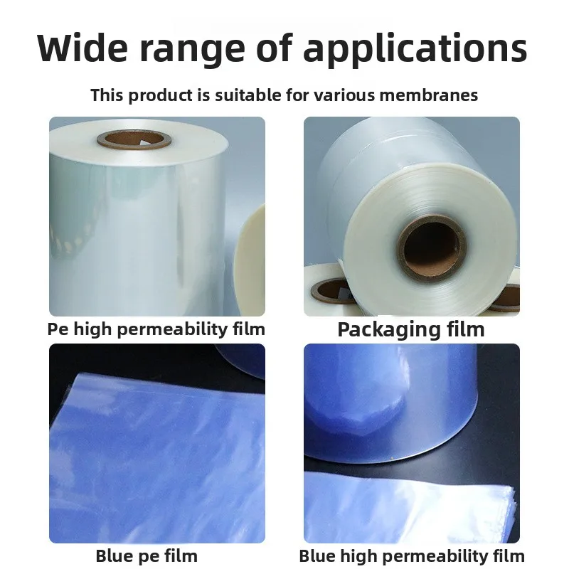 Large-Scale Plastic Packaging Machine, Automatic Conveyor For PE Film High-Transparency Film, Stainless Steel Cleaning And