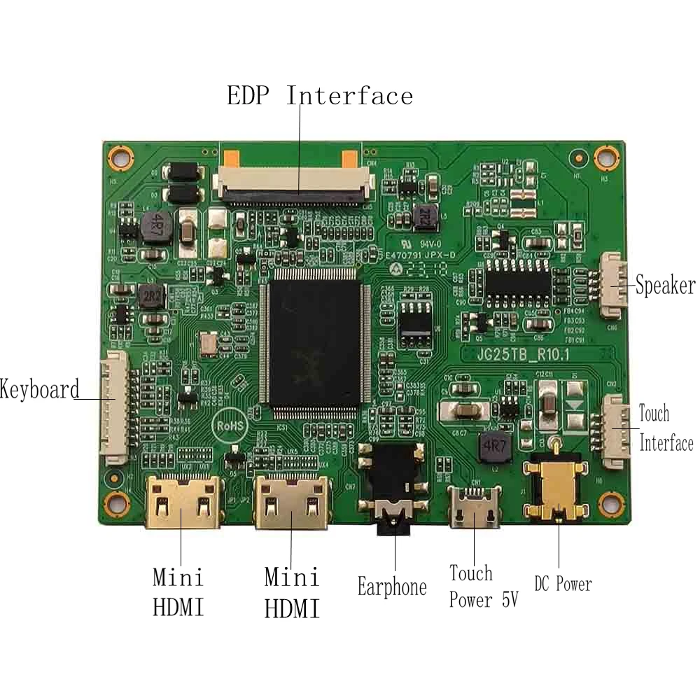 IPAD3 / 4 2K 2048X1536 LP097QX1 A1416 A1430 A1403 A1458 A1459 A1460 LCD Screen Mini-HDMI Control Driver Board Kit