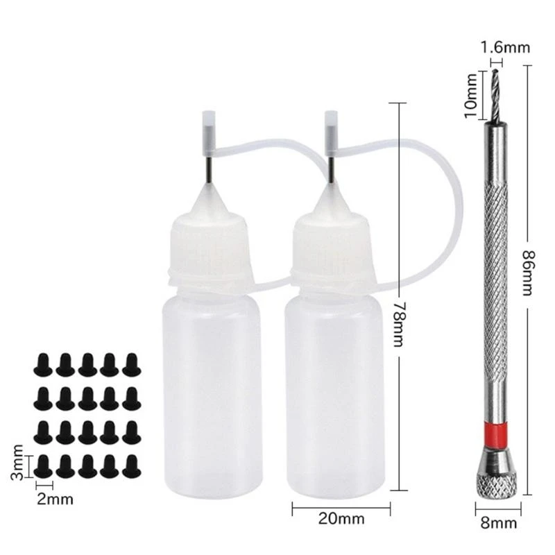 1.6mm 드릴 핸들 일체형 핸드 트위스트 드릴 수동 드릴링 범용 플라스틱 고품질