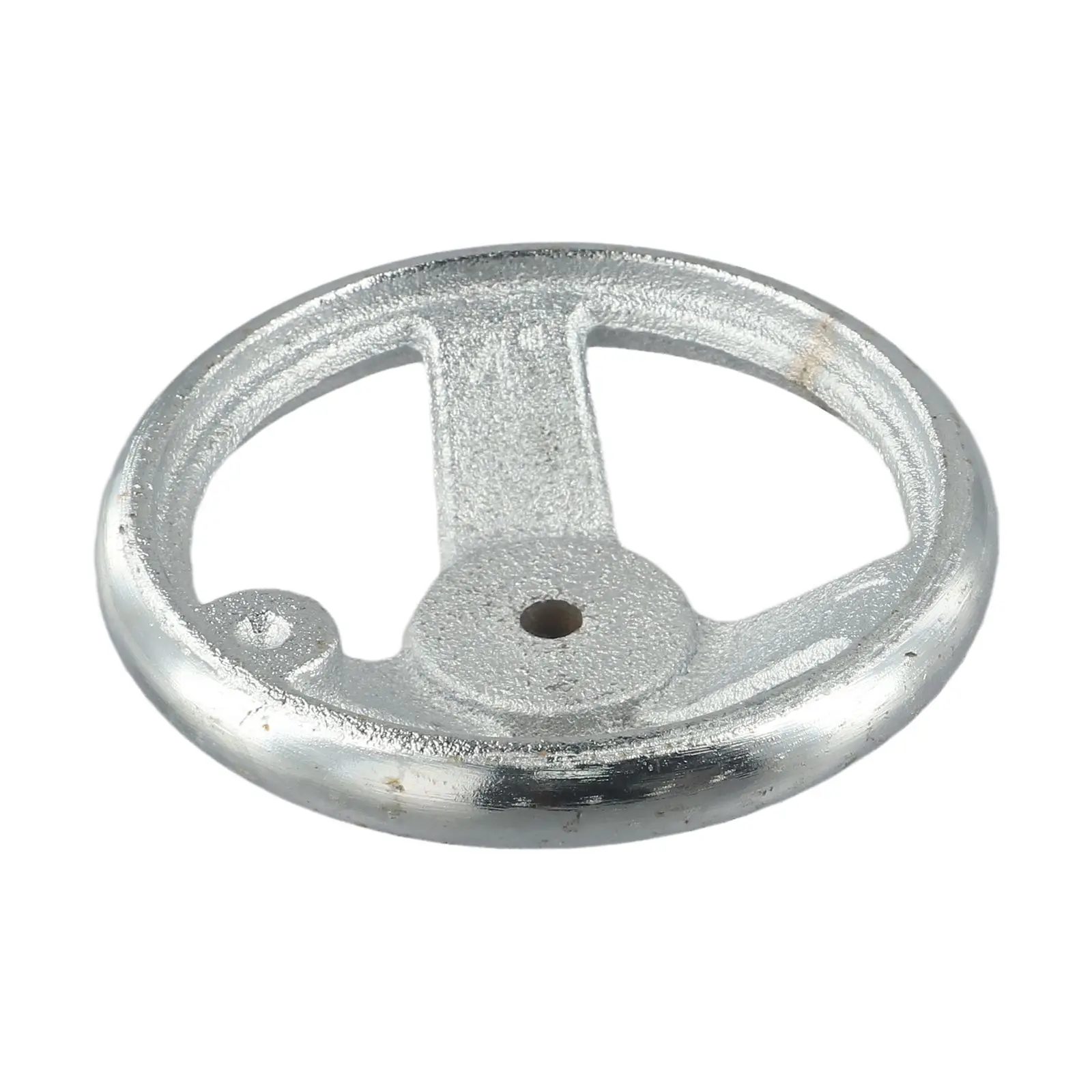 1pc 3/4/5 Inch Handwheel 3-spoke Machinery Hand Wheels Chrome Plated Steel For Machine Tool Welding Equipment Accessories