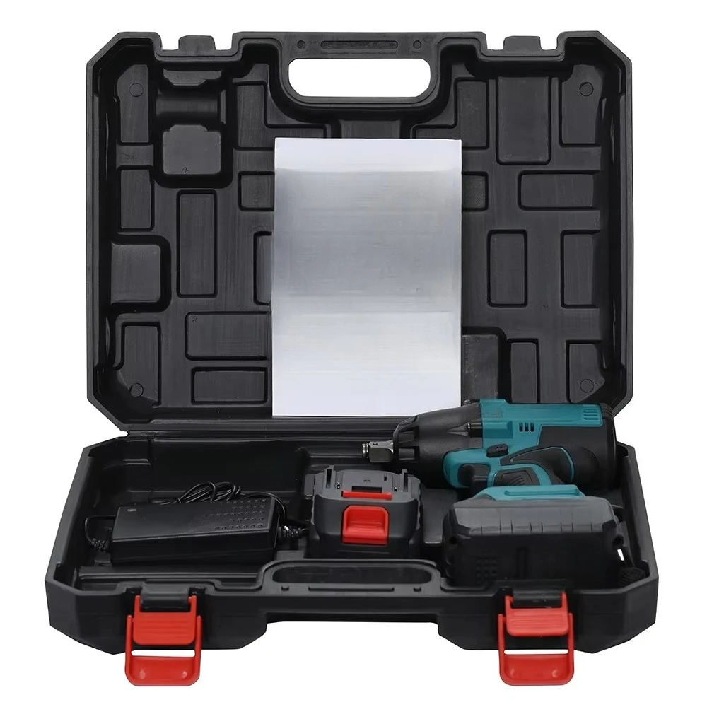 True 550N.m Lithium-ion Brushless Impact Wrench  with Two 18V 4.0Ah Lithium Ion Battery