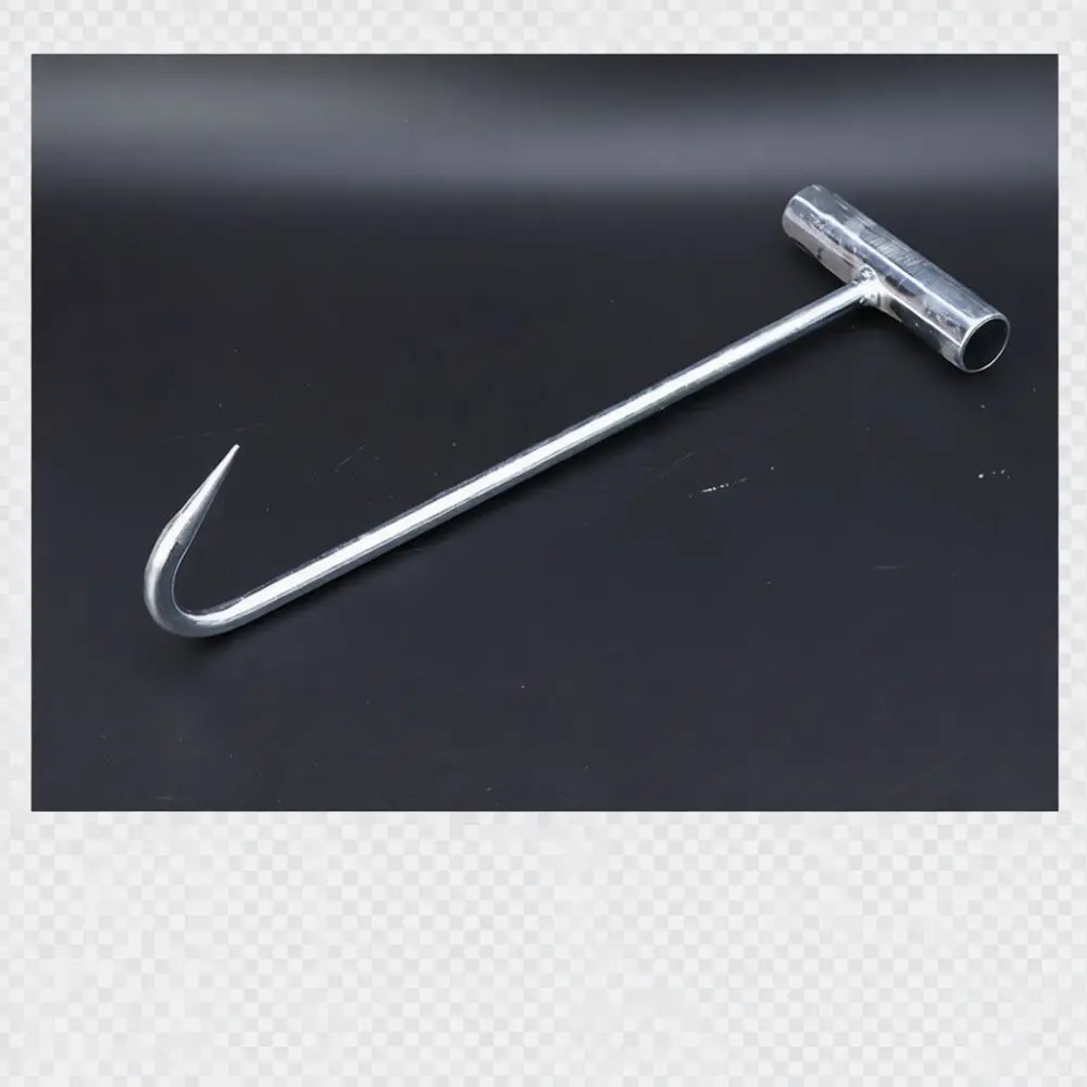 Professional Grade Meat Hanging Hook Galvanized Surface Butcher Shop Hanger For Efficient Stock Movement And Storage