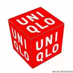 LED gran oferta IP65 letrero publicitario portátil para exteriores pantalla de visualización de cubo mágico vídeo publicitario de dinámica característica de calle