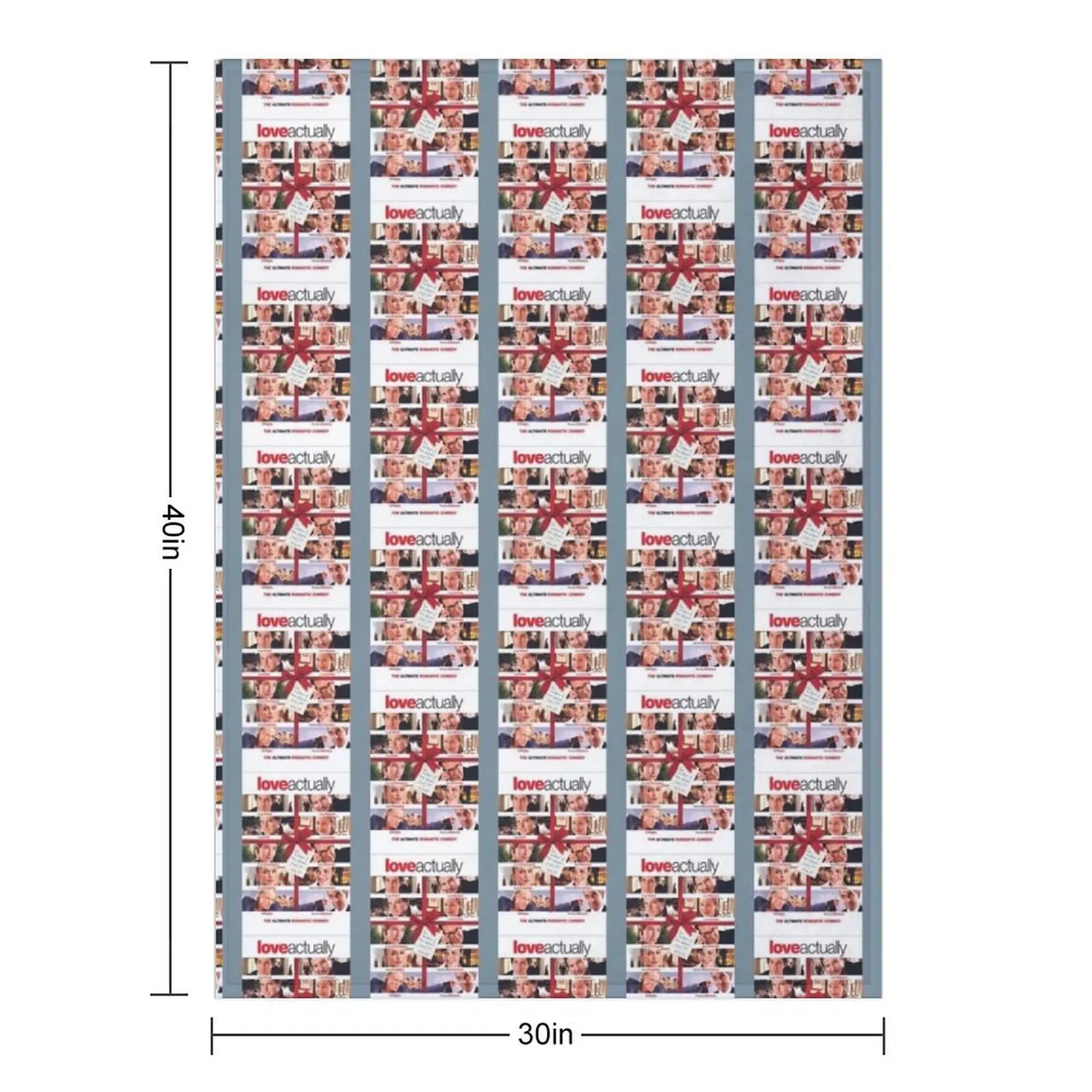 Love Actually Film Throw Blanket Stuffeds christmas gifts Flannel Fabric Winter beds Luxury Bed covers Blankets