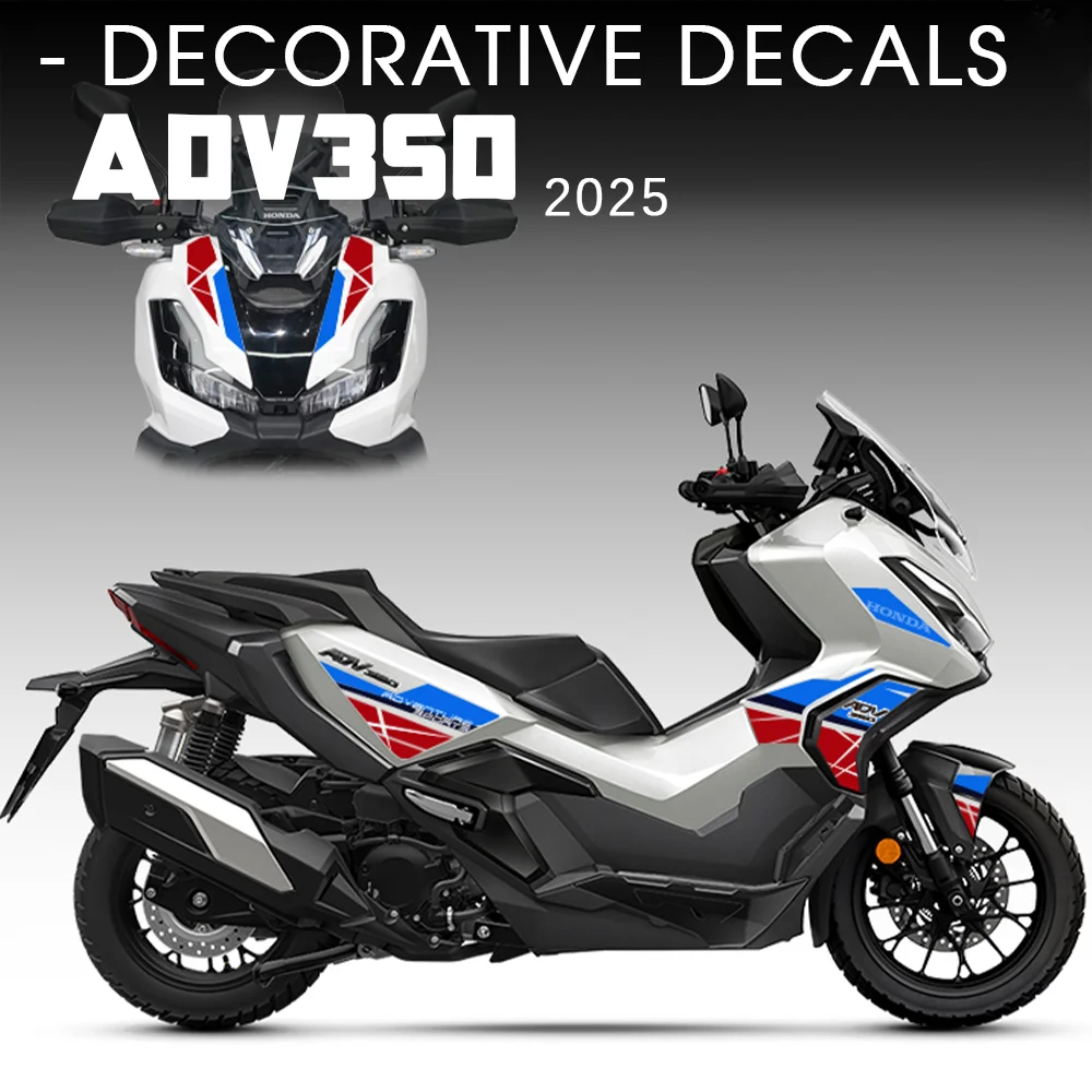 

2025 ADV350 декоративные наклейки для HONDA ADV 350, аксессуары, наклейки на кузов мотоцикла, графическая декоративная наклейка ADV350