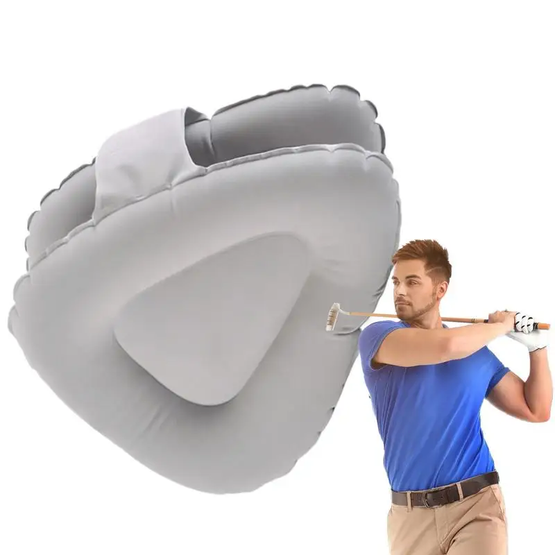 Golf Trainer Swing Aid Inflatable Swing Training Aid Portable Golf Training Equipment Arm Elbow Position Teaching Tool For Golf