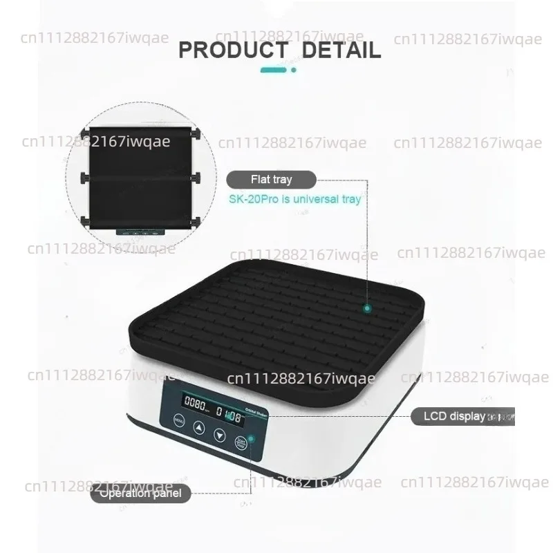 Laboratory Shaker Orbital Oscillator, Circumferential Horizontal Cyclotron Reciprocating Shaker