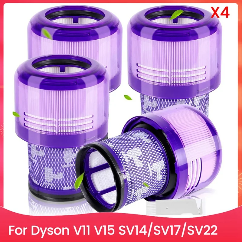 HOT！-Vacuum Filters For Dyson V11 V15 SV14, SV17, SV22, Washable And Reusable, Dy-970013-02 & 97001302, Filter Replacement