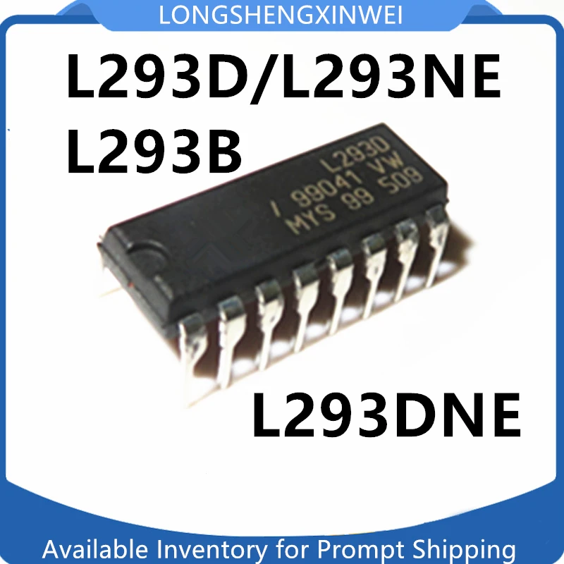 1PCS New Original L293D L293B L293NE L293DNE Motor Drive Control Chip DIP-16