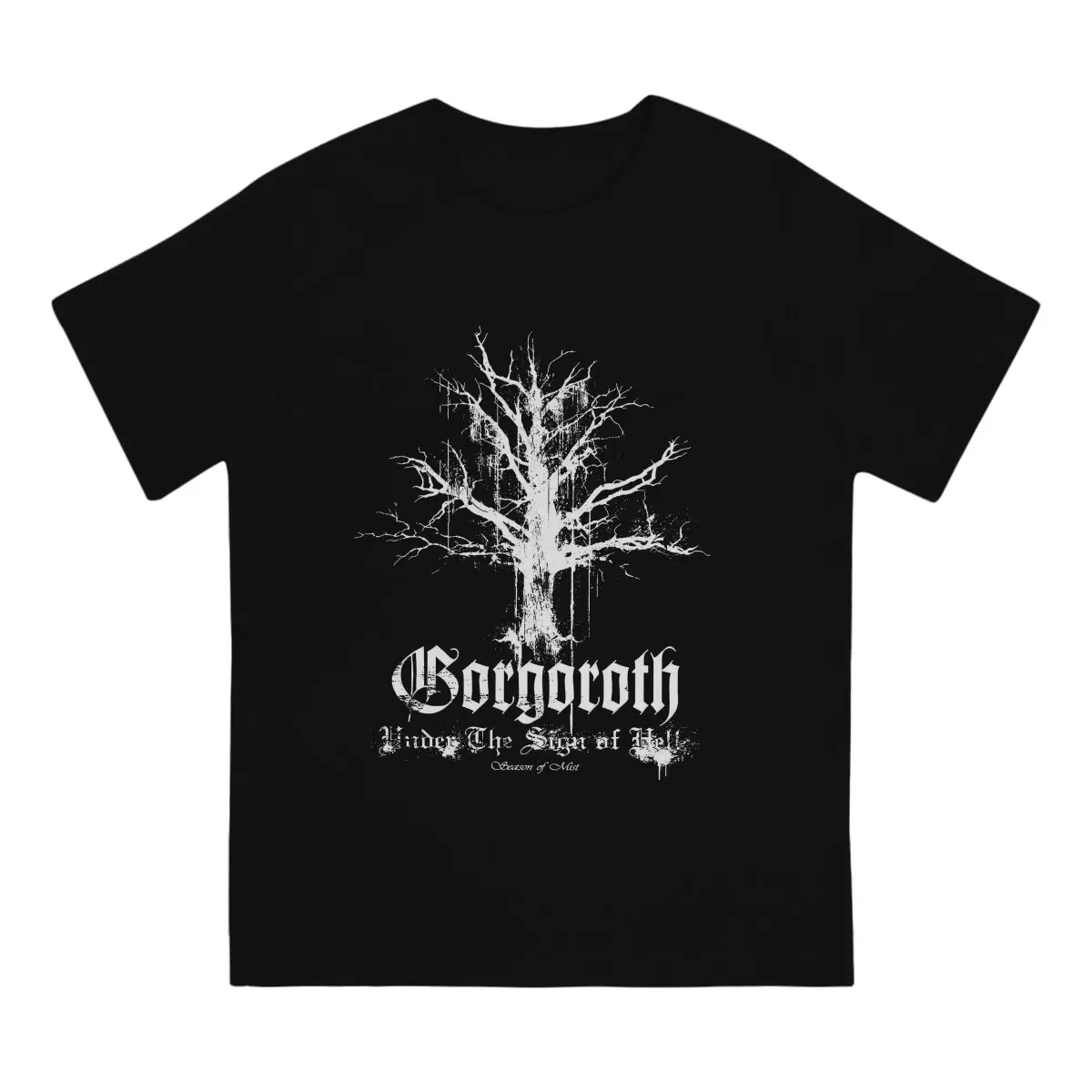 Men's Tree Of Life Music Band T Shirt Wardruna 100% Cotton Tops Novelty Short Sleeve O Neck Tee Shirt Gift Idea T-Shirts