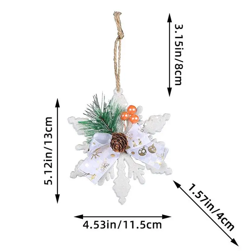 Kerst Dennenappels Ornamenten Dennenappels Kerstboom Ornamenten Natuurlijke Rustieke Hangbare Decors Voor Huis Tuin Raam